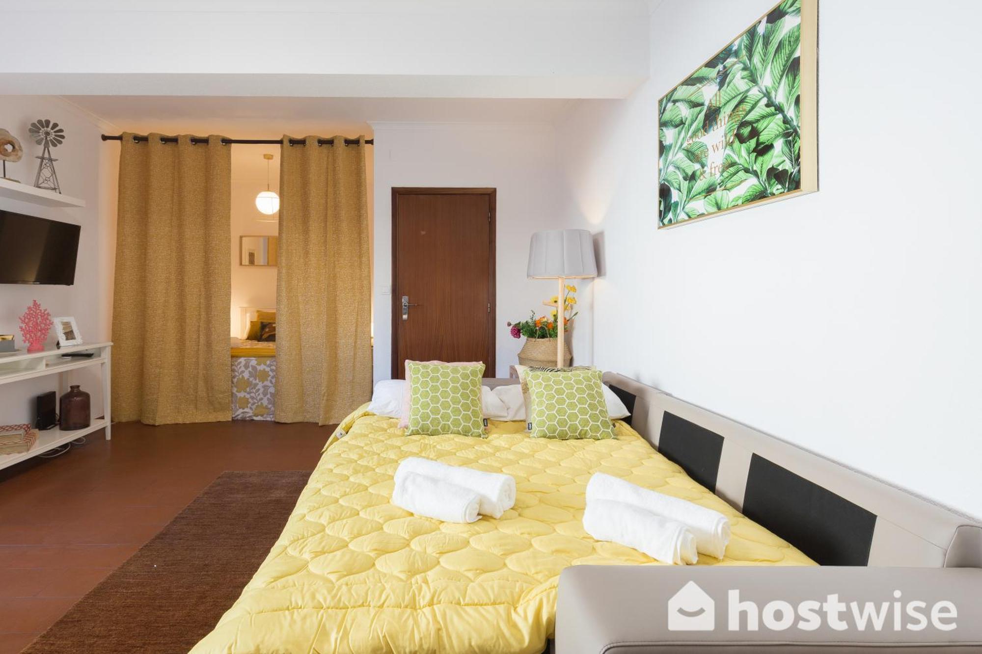 Appartement Host Wise - Comfy Bright Flats With Netflix à OOporto Chambre photo