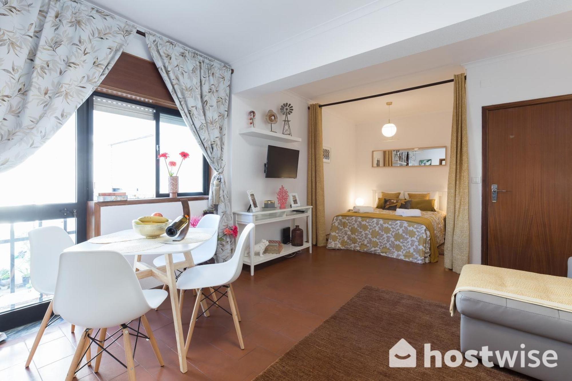 Appartement Host Wise - Comfy Bright Flats With Netflix à OOporto Chambre photo